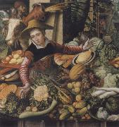 Pieter Aertsen Museums national market woman at the Gemusestand Spain oil painting artist